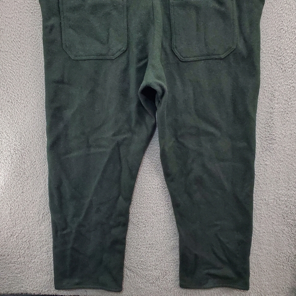 Vintage Codet Bib Overalls Mens XL Green Wool Canada Hunting Outdoors Pants - Picture 8 of 11